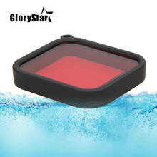 Soft Silicone Camera Lens Protector Cap Waterproof Diving Color Red Lens Filter Housing Case Cover for Gopro Hero 7 6 5 Camera 2024 - buy cheap