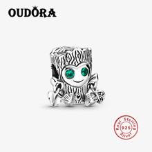 925 Sterling Silver Sweet Tree Monster Charm Fit Original Pan Charms Bracelet 925 Silver Women Fasion Jewelry DIY Berloque 2024 - buy cheap