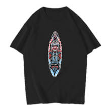 Camiseta de Hip-Hop para hombre y mujer, camisa Harajuku de monstruo de dibujos animados, ropa de calle, camisetas de algodón, XS-2XL de gran tamaño 2024 - compra barato