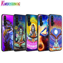Buda Hindu Shiva para Huawei Honor 9S 9A 9C 30 20 10i 9X Lite 8X 20 10 10i 9 Lite 8C 8A 7C 7A Pro Caso de Telefone Preto 2024 - compre barato