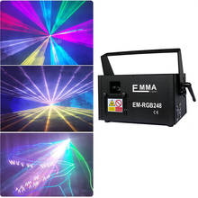 Factory price disco dj stage 3w rgb multi color beam animation laser light 2024 - buy cheap