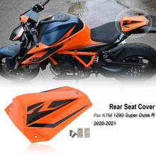 Чехол для заднего сиденья мотоцикла, обтекатель для заднего сиденья мотоцикла 1290 Super Duke R 2020 2021, аксессуары, оранжевый, черный 2024 - купить недорого