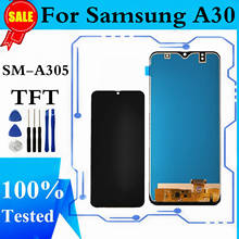 Pantalla LCD para Samsung Galaxy A30 A305, montaje de digitalizador táctil para Samsung A30 SM-A305F 2024 - compra barato