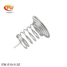 Finewe 100pcs/lot Nickel Plating Wire PCB Contact Springs Factory Wholesale FW-F10-9.5-6mm 2024 - buy cheap
