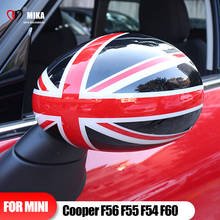 Car Rearview Mirror Cover Stickers For Mini F56 F55 F54 F60 Countryman Clubman Outside Protector Auto Accessories Decoration 2024 - buy cheap