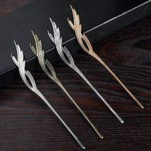 Chinese Style Hairpin Metal Handmade Ethnic Hair Pin Jewelry Accessories Vintage Women Top Quality Hair Sticks Pins For Girls 2024 - buy cheap