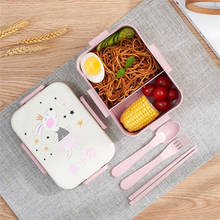 Healthy Material Lunch Box  Wheat Straw Bento Boxes Microwave Dinnerware Food Storage Container Lunchbox 2024 - buy cheap