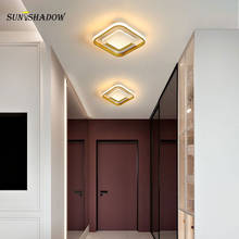 18W Indoor Modern Celing Light for Bedroom Living Room Dining Corridor Balcony  Aisle lights Ceiling Lamp Black&Gold Led Ceiling 2024 - buy cheap