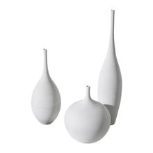 Jingdezhen Modern Handmade Art Zen Ceramic Vase White Ornaments Luxury Nordic Ceramic Flower Pot Living Room Home Decoration 2024 - buy cheap