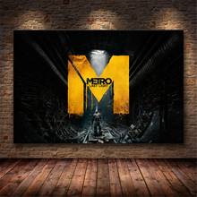 Metro Exodus Game Poster Artwork Canvas Painting Wall Art Nordic Decoration Home Modern Poster For Living Room Print Pictures 2024 - buy cheap
