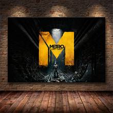 Metro Exodus-Póster de juego, obra de arte, pintura en lienzo, arte de pared, decoración nórdica, póster moderno para sala de estar, imágenes impresas 2024 - compra barato