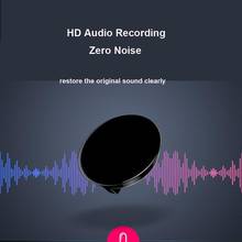 Mini gravador de voz com senha, controle de som e gravação de ruídos, com senha, mp3, digital, profissional, para estudantes e crianças 2024 - compre barato