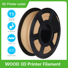 SUNLU Wood 3D Printer Filament PLA Filament 1.75mm Dimensional Accuracy +/- 0.02mm 1kg(2.2lbs) Spool 2024 - buy cheap