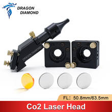CO2 Laser Head B Set Mirror Mounts Dia.20mm FL.25mm Mirror For Laser Engraving and Cutting Machine 2024 - buy cheap