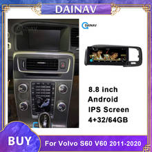 Radio Multimedia con GPS para coche, Radio con reproductor, Android, 2 din, estéreo, para Volvo v60 2015 2024 - compra barato