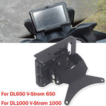 Suporte de navegação para celular para motocicleta, dl 650 1000, suporte de celular para suzuki dl650, dl1000 v-tomada 650 v-display, acessórios 1000 a 2004 2024 - compre barato