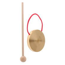 Ручной Гонг Китайский традиционный музыкальный инструмент игрушка Cymbal развивающие игрушки 2024 - купить недорого