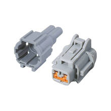 Conjunto de conectores elétricos macho e fêmea, 2 conjuntos de 2 pinos série ts 2.3mm(090) para carro à prova d'água, conectores 6185-0867 6188-0554 2024 - compre barato
