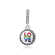 Authentic 925 Silver Jewelry Mouse Rainbow Charm Fits European Charms Bracelets Woman DIY Beads For Jewelry Making 2024 - buy cheap