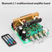 KYYSLB-placa amplificadora de potencia, 80W x 3, doble AC18-26V, 4-8ohm, 2,1 canales, multifuncional, Bluetooth 2024 - compra barato