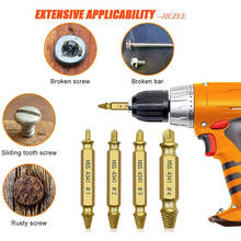 Extractor de tornillos dañados de doble cabeza, herramienta de brocas de extracción de tornillos rotos, accesorios de alta resistencia 2024 - compra barato
