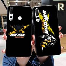 YJZFDYRM Ski doo Ski-Doo Team Soft black Phone Case for Huawei Honor 30 20 10 9 8 8x 8c v30 Lite view pro 2024 - buy cheap