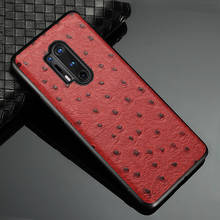 Funda de cuero genuino para teléfono móvil, carcasa de piel de vaca para Oneplus 8 Pro 9 Pro 8T 9R 7 Pro 6 6T, OnePlus 8 7T Pro Nord 2 N10 N200 CE N100 2024 - compra barato