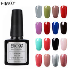 Elite99 One Step UV Gel Varnish Nail Polish NO Need Base Top Coat Manicure Gellak Semi Permanent Nail Art Pure Color Gel Varnish 2024 - buy cheap