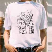 Jujutsu Kaisen Anime Women T Shirt Women's Clothing Harajuku Casual Nanami Kento Print Tee Hip-Hop Loose Ulzzang Tops 2024 - buy cheap