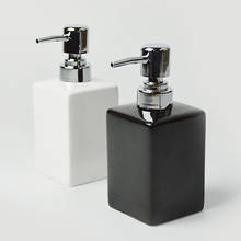 Newyenew-dispensadores de jabón líquido de cerámica, botellas de látex de emulsión, conjunto de accesorios de baño, regalo de boda 2024 - compra barato