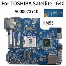 KoCoQin Laptop motherboard For TOSHIBA Satellite L640 HM55 Mainboard A000073710 DA0TE2MB6F0 2024 - buy cheap