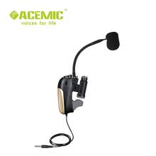 Alta quailty profissional saxofone microfone com fio instrumento musical microfone acêmico ST-2 com fio de transporte rápido 2024 - compre barato