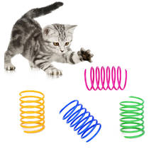 4 шт. забавные игрушки для животных кошка Пружинные игрушки котенок интерактивные игрушки креативный кошачья интерактивная игрушка для домашних животных игрушки для кошек, товары для домашних животных 2022 - купить недорого