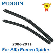 MIDOON стеклоочиститель лезвия для Alfa Romeo Spider Fit Side Pin Arms 2006 2007 2008 2009 2010 2011 2024 - купить недорого