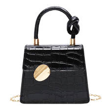 Quality Stone Pattern Leather Crossbody Bags For Women Designer Small Handbags Chain Shoulder Messenger Bag Mini Purses Hand Bag 2024 - buy cheap