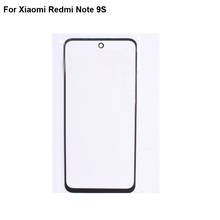 For Xiaomi Redmi Note 9s Front LCD Glass Lens touchscreen Red mi Note 9 s Touch screen Panel Outer Screen Glass without flex 2024 - buy cheap