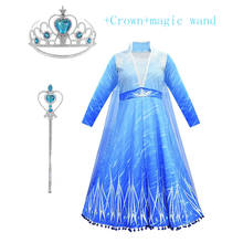 Vestido de carnaval para crianças, vestido de princesa para meninas, manga longa, robe para carnaval e festa de natal 2024 - compre barato