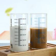 Home Graduated Milk Cup Clear Scale Design High Borosilicate Glass Multipurpose Water Mug for Children Breakfast Cup Drinkware 2024 - buy cheap