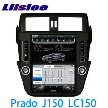 Liislee carro multimídia gps rádio de áudio estéreo para toyota land cruiser prado j150 lc150 2014 original 2017 navegação estilo original navi 2024 - compre barato