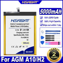 HSABAT H2 5000mAh Battery for AGM A10 Batteries 2024 - buy cheap