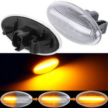 For Peugeot 206 207 407 307 107 607 Citroen C4 C3 C5 C2 LED Car Side Marker Light Picasso Xsara Berlingo Partner Carro Coche Luz 2024 - buy cheap