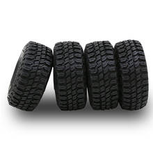 4PCS 126MM 1.9" Rubber Rocks Tyres / Wheel Tires for 1:10 RC Rock Crawler Axial SCX10 90046 AXI03007 D90 D110 TF2 Traxxas TRX-4 2024 - buy cheap