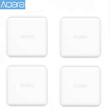 Aqara-controlador de cubo mágico Original, versión Zigbee, controlado por seis acciones para Dispositivo de hogar inteligente, funciona con la aplicación de Xiaomi Home 2024 - compra barato