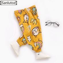 Sanlutoz Newborn Baby Boys Pants Cartoon Kids Baby Trousers Autumn Clothing for Infants Cute Cotton 2024 - buy cheap