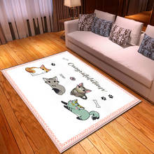 Nordic Kids Bedroom Play Area Rugs Cartoon Child Carpets for Living Room Baby Room Crawl Floor Mats Children's Christmas gift 2024 - buy cheap