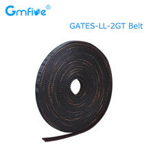 Gmfive GATES-LL-2GT cinto 2gt synchronous gt2 correia dentada largura 6/10mm vs GT2-6MM wear resistancr para ender3 cr10 anet 2024 - compre barato