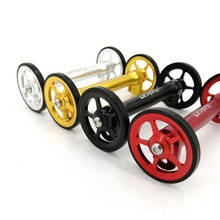 Litepro Новинка легкое колесо и удлинитель задняя грузовая стойка легкое колесо телескопический стержень для складного велосипеда Бромптона 2024 - купить недорого