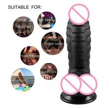 Realistic Dildo, Lifelike Silicone Dildo With Suction Cup Ultra-soft Flexible Adult Sex Toy For Vaginal G-spot And Anal Play 2024 - buy cheap