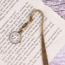 1PCS Metal Clock Bookmarks Vintage Retro Tower Book Marker Paper Clips For Kids Gift Stationery Student Gift 2024 - buy cheap