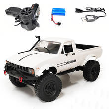 Newest WPL C24 Upgrade C24-1 1:16 RC Car 4WD Radio Control Off-Road Mini Car RTR KIT Rock Crawler Electric Buggy Moving Machine 2024 - buy cheap